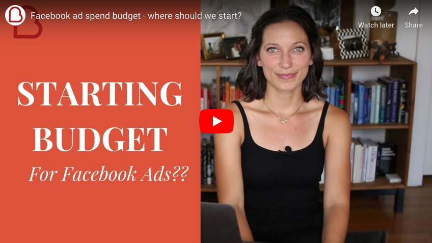 Facebook ad spend budget – where should we start?